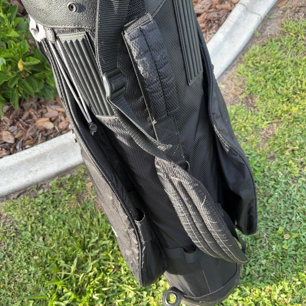Sun Mountain Golf Cart Bag Mens Large Black 14-Way Divider Wuskowhan Pockets